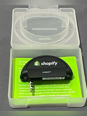 Shopify Mobile Credit Card Reader Fits Smartphone Audio Jack Headphone Port